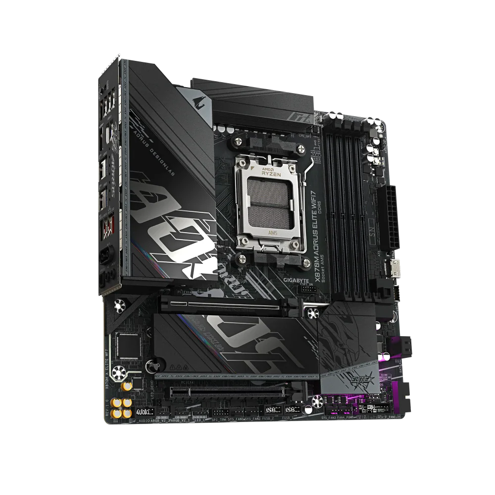 GIGABYTE X870M Aorus Elite Wifi7 DDR5 AMD Motherboard