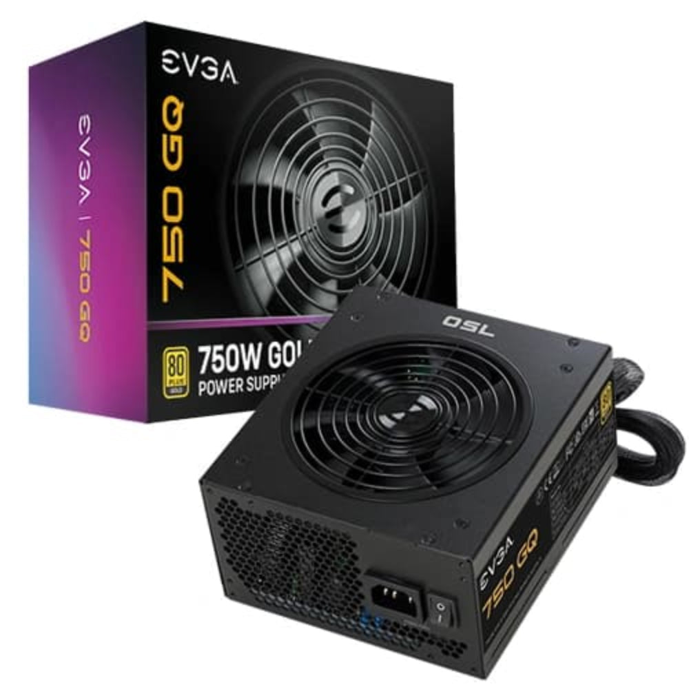 EVGA 750 GQ 750W 80+ Gold Semi Modular ATX 3.1 Power Supply