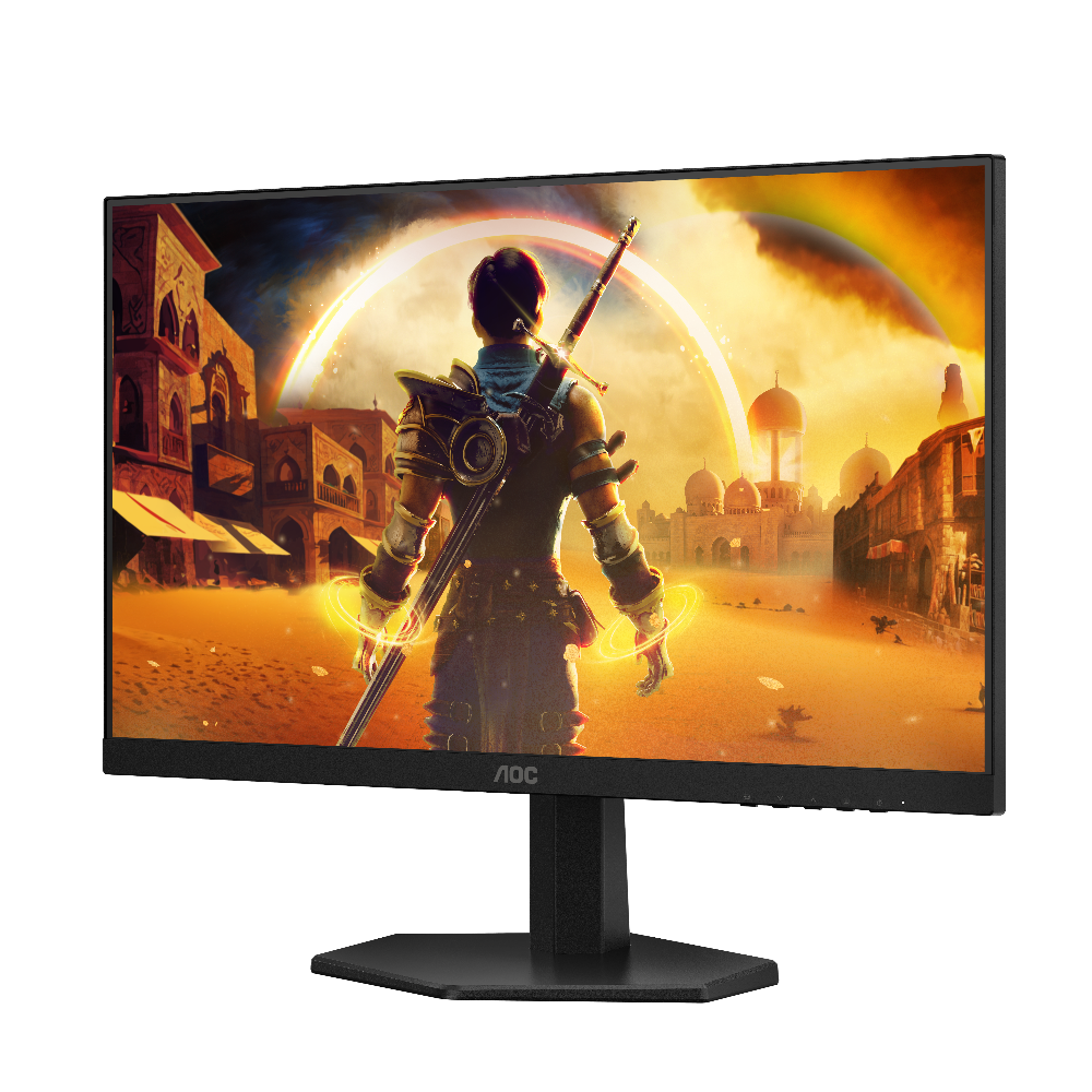 AOC 24G42E 24 Inch FHD 180Hz IPS Panel 129%SRGB 1MS Adaptive Sync Gaming Monitor ( Black/Red )