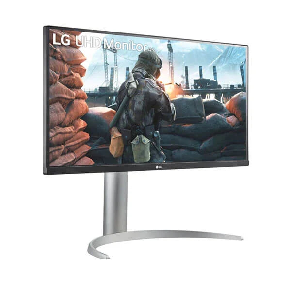 LG 27UP650-W 27 Inch UHD 60Hz IPS Panel 95% SRGB 5ms AMD Freesync IPS Gaming Monitor