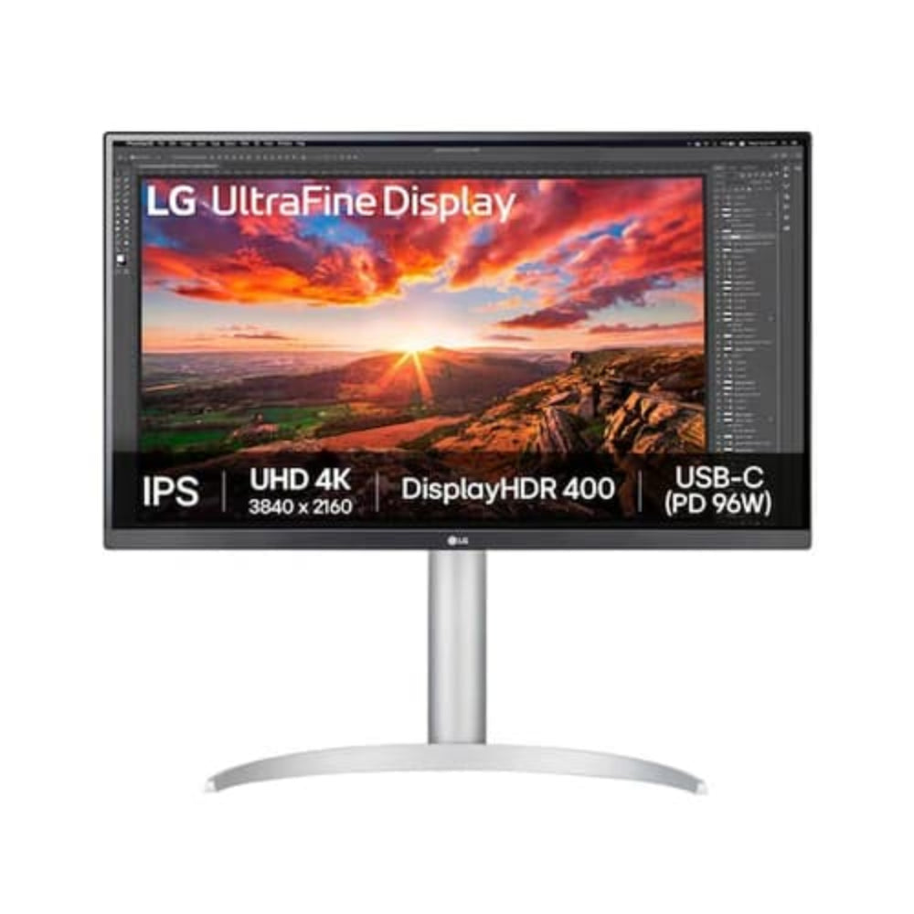 LG 27UP850K-W UltraFine 27 Inch 4K UHD 60Hz IPS Panel 99% SRGB 5MS Dynamic Sync IPS Gaming Monitor ( White )