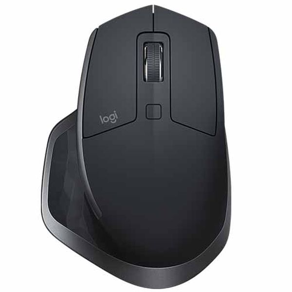 LOGITECH MX Master 2S Wireless Ergonomic Gaming Mouse ( MX-MASTER-2S ) ( 4000DPI / 7 Macro Button ) ( Black )
