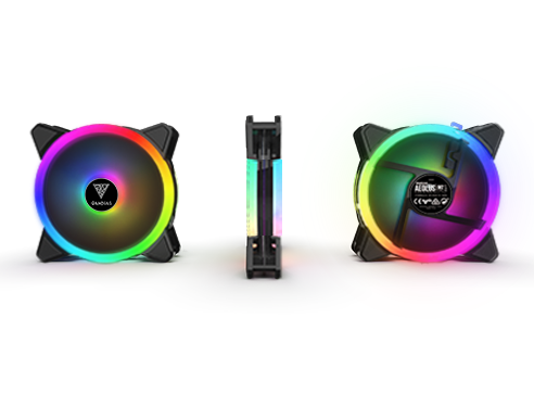 GAMDIAS Chione M2-240 Lite ARGB 240mm CPU Liquid Cooler (Black)