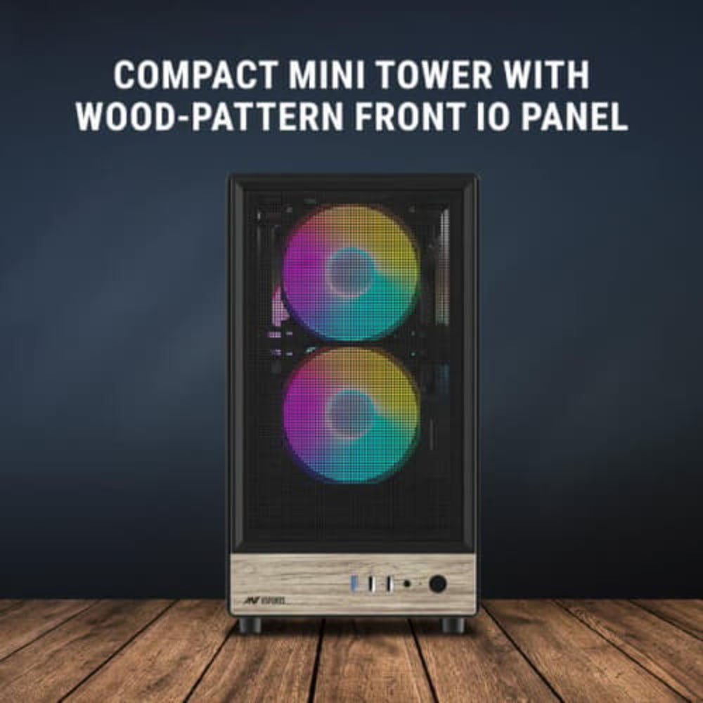 ANT ESPORTS 300 Air MATX Mini Tower Cabinet (Black)