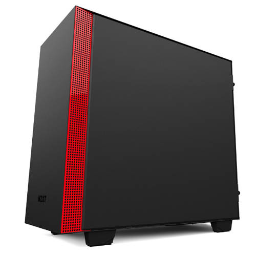 NZXT H400 ITX Mini Tower Cabinet ( Black-Red )