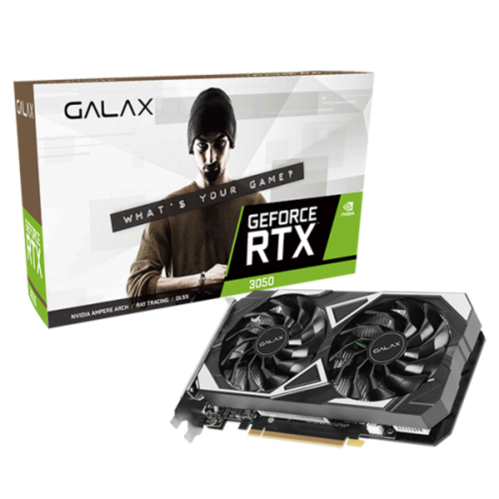 GALAX GeForce RTX 3050 EX DVI 6GB NVIDIA Graphics Card