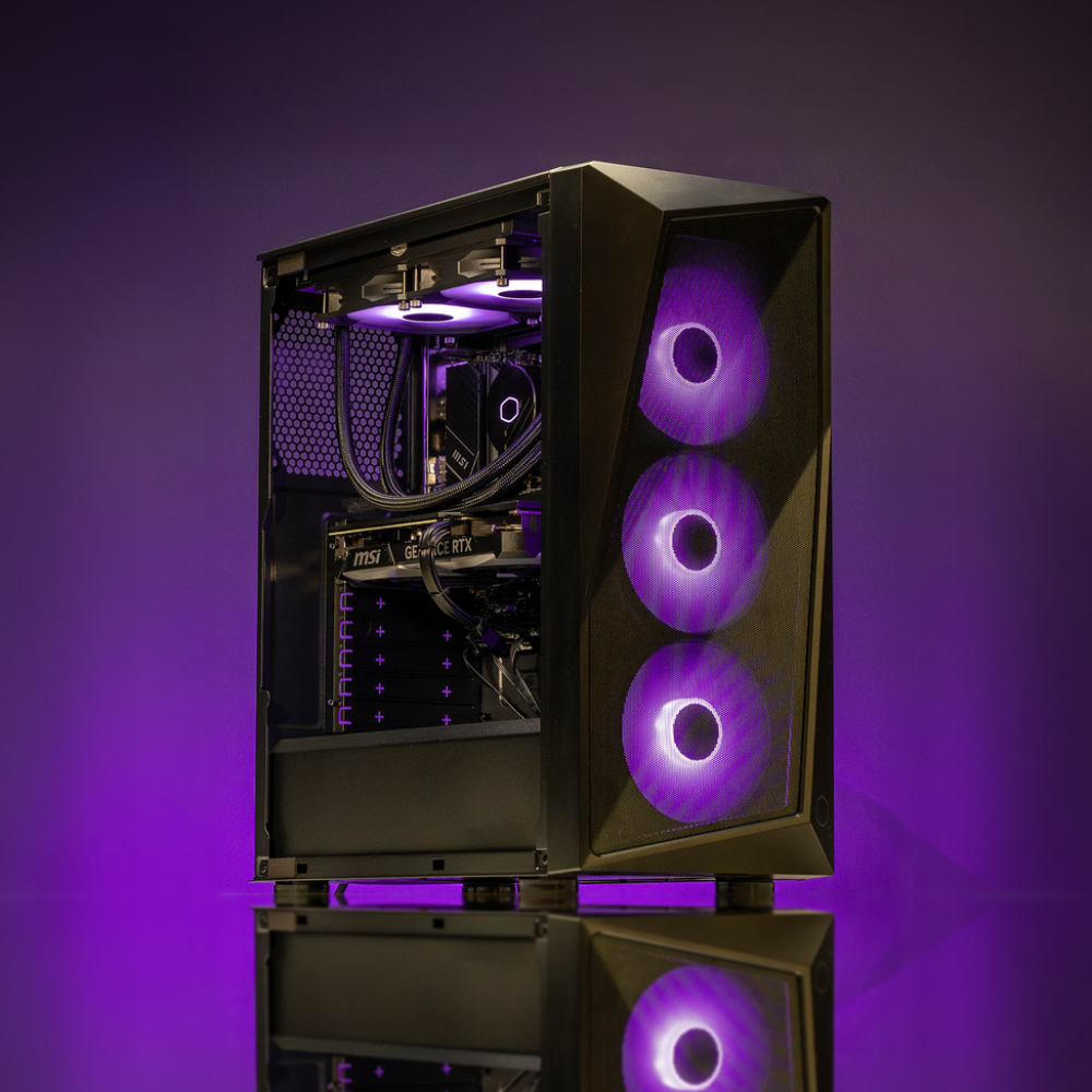 Brain Tech PC ( Intel i5 14400F / NVIDIA RTX A2000 6GB / 32GB RAM DDR5 / 1TB M.2 NVME SSD ) Custom PC Build for Auto-CAD Rendering