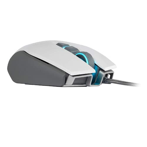 CORSAIR M65 Elite Wired Ergonomic Gaming Mouse ( M65 ) ( 18000DPI / 8 Macro Buttons ) ( White )