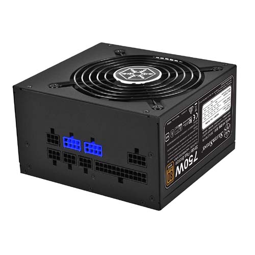 SILVERSTONE ST75F-PB 80+ Bronze Fully Modular Power Supply (750 W)