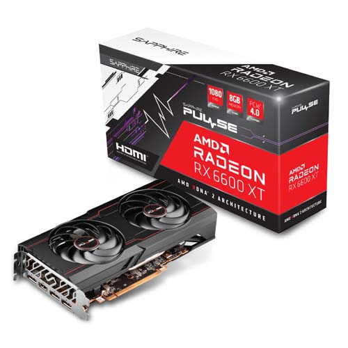 SAPPHIRE Radeon RX 6600 XT Pulse 8GB AMD Graphic Card