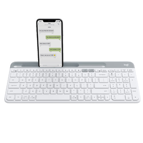LOGITECH K580 60% Membrane Wireless Keyboard ( Off-White )