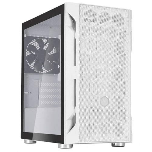 SILVERSTONE FARA H1M MATX Mini Tower Cabinet (White)
