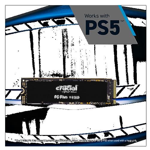 CRUCIAL P5 Plus 500GB M.2 NVMe Gen4 Solid State Drive