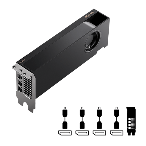 PNY NVIDIA Quadro GeForce RTX A2000 6GB Workstation Graphic Card