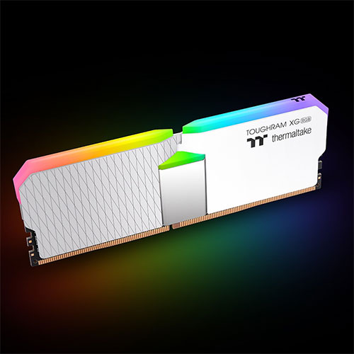 THERMALTAKE TOUGHRAM XG RGB 16GB ( 8GB x 2 ) 3600MHz DDR4 RAM ( White ) ( CL18 )