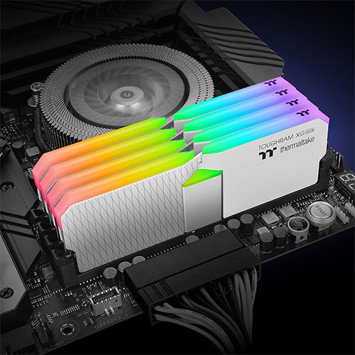 THERMALTAKE TOUGHRAM XG RGB 16GB ( 8GB x 2 ) 3600MHz DDR4 RAM ( White ) ( CL18 )