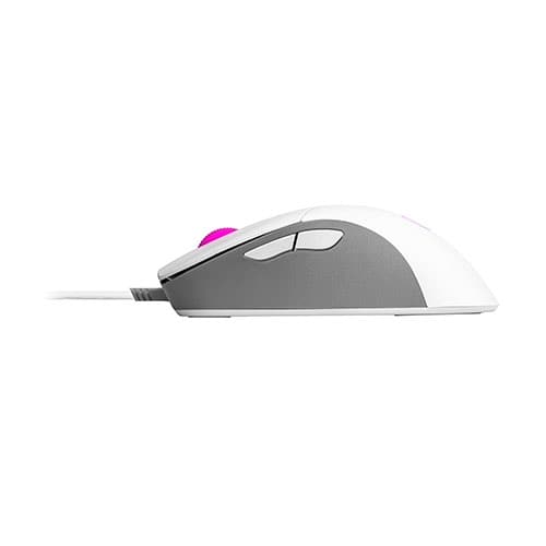 COOLER MASTER MM730 Wired Ergonomic Gaming Mouse ( M MM-730-WWOL1 ) ( 16000DPI / 6 Macro Buttons ) ( White )