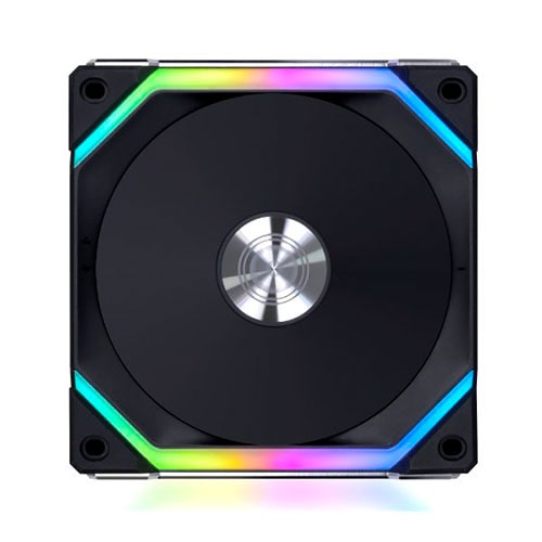 LIAN LI UNI Fan SL V2 120 ARGB With Controller Cabinet Fan (Black) (Triple Pack)