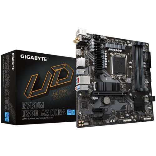 GIGABYTE B760M DS3H AX DDR4 Intel Motherboard