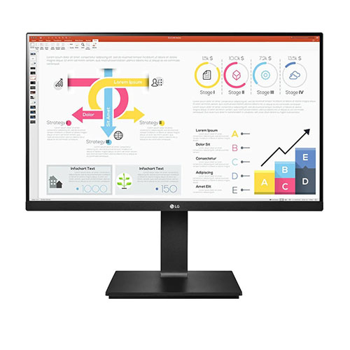 LG 24QP750 24 Inch QHD 60Hz IPS Panel 99% 5MS AMD Freesync Monitor