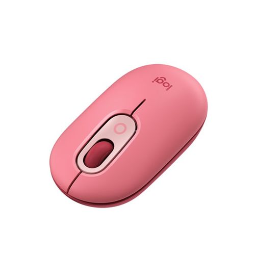 LOGITECH POP Wireless Ambidextrous Gaming Mouse ( 10-006516 ) ( 4000DPI / 4 Macro Button ) ( Rose )