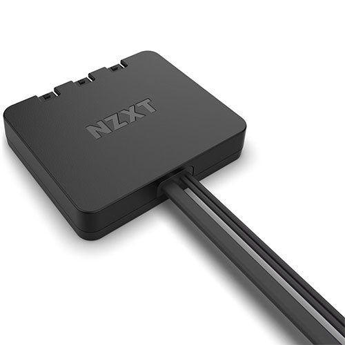 NZXT F120 RGB 120mm Fans With Controller White (Triple Pack)