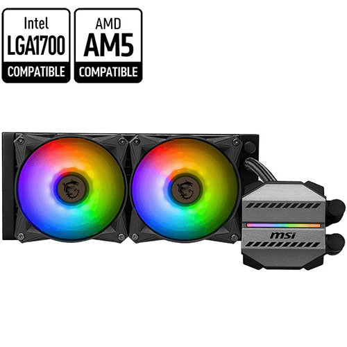 MSI MAG CoreLiquid M240 AIO Liquid Cooler (Black)