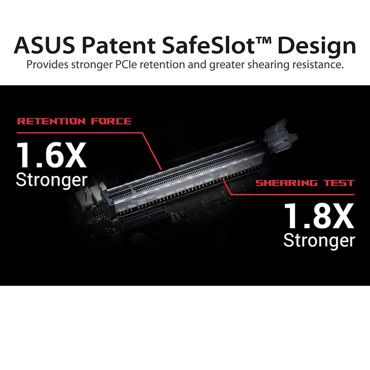 ASUS RS200 ROG Strix Riser Cable PCI-E 3.0 x16 High Speed Flexible Extender Card Extension Port 90 Degree Adapter (240 mm)