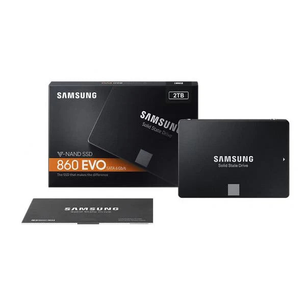 SAMSUNG 860 EVO 2TB 2.5 SATA SATA 3 Solid State Drive (SSD)