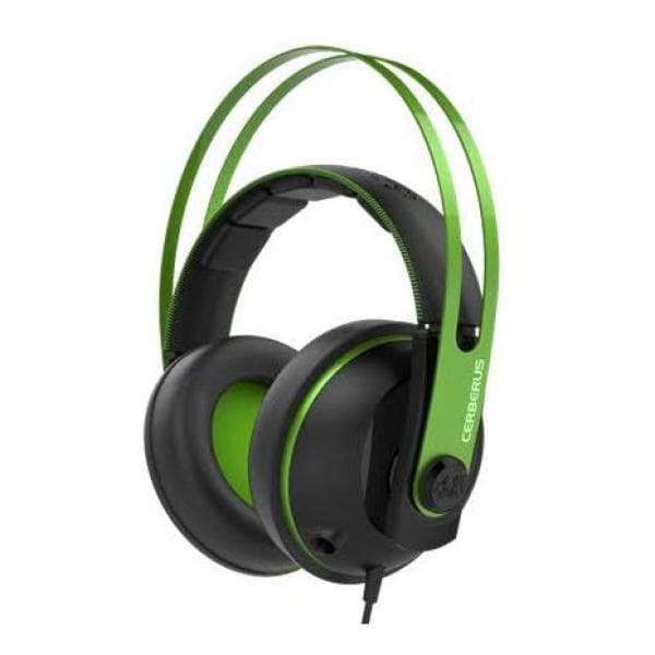 ASUS Cerberus V2 3.5mm Wired Gaming Headphone ( Green ) ( PC / Playstation / Mobile / Xbox )