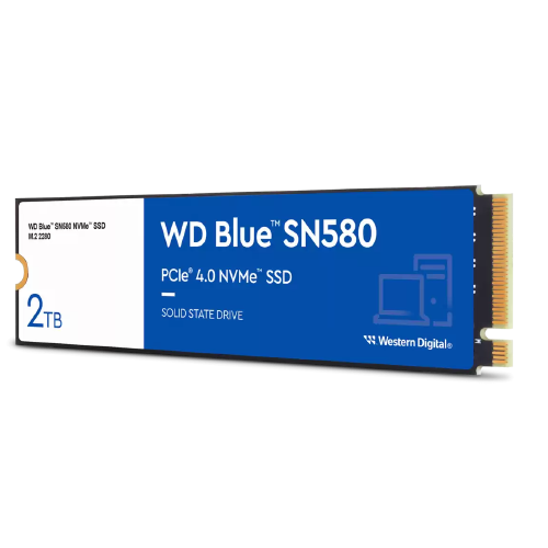 WESTERN DIGITAL Blue SN580 2TB Gen4 NVMe Internal Solid State Drive ( SSD )