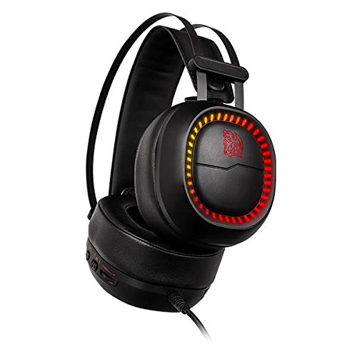 THERMALTAKE Shock Pro RGB Wired USB 7.1 Surround Gaming Headphones ( Black ) ( PC / Mac / Xbox / PS4 )