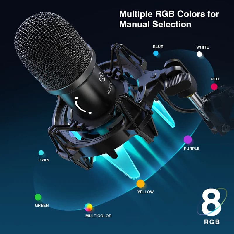 FIFINE Amplirocket K651 USB Dynamic Microphone Kit