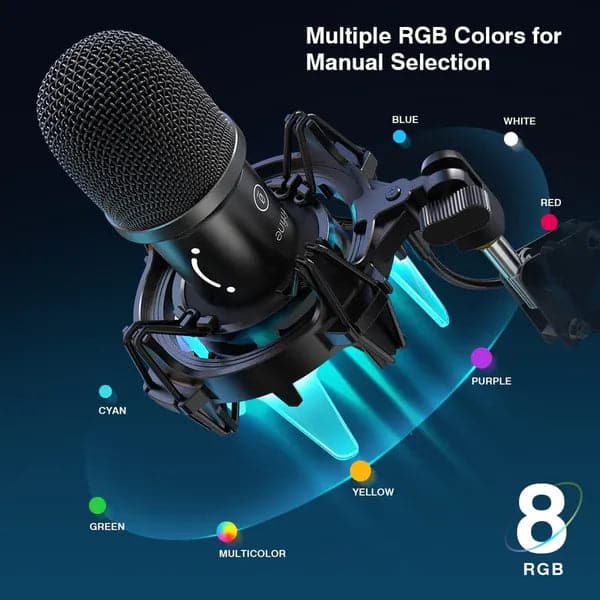 FIFINE K651 USB Computer Microphone Kit