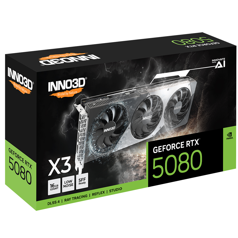 INNO3D GeForce RTX 5080 X3 Nvidia Graphic Card