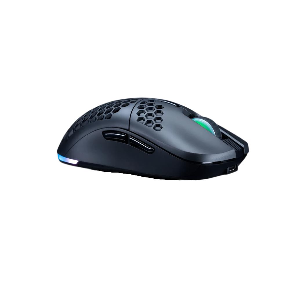 COSMIC BYTE Kilonova 3335IC Wireless + Wired Ergonomic Gaming Mouse ( 16000DPI / 6 Macro Buttons ) ( Black )