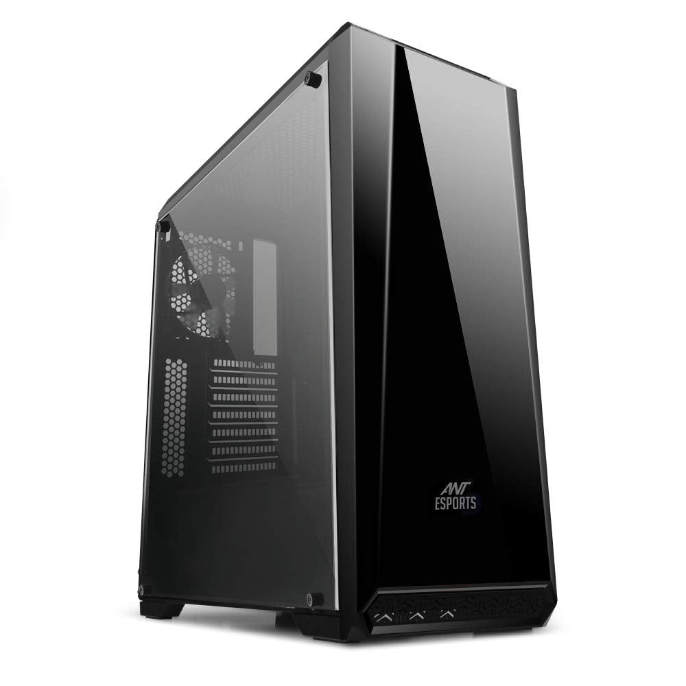 ANT ESPORTS ICE-100TG ATX Mid Tower Cabinet (Black)