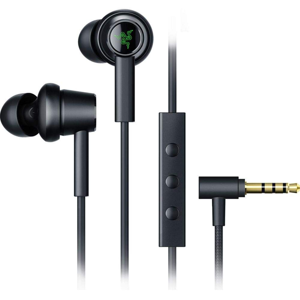 RAZER Hammerhead Duo Console Wired In-Ear Headphones (Black)
