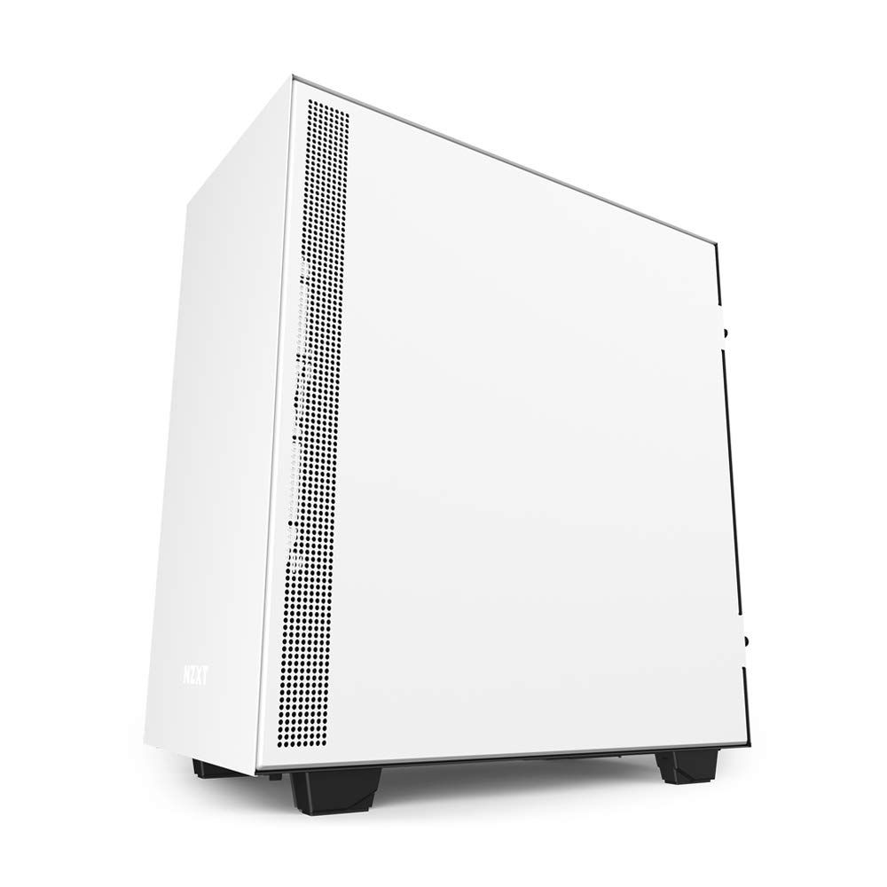 NZXT H510 Compact ATX Mid Tower Cabinet with Tempered Glass (Black & White)