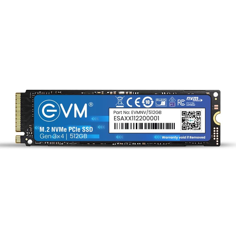 EVM 512GB M.2 NVMe Gen3 Solid State Drive ( SSD )