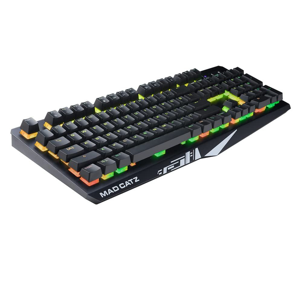 MAD CATZ Strike 2 RGB Full Size Membrane Wired Gaming Keyboard ( Black ) ( KS13MRUSBL000-0 )
