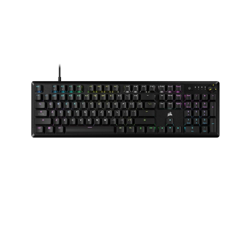CORSAIR K70 Core Wired Full Size RGB Mechanical Gaming Keyboard ( Black ) ( Red Linear Switch )