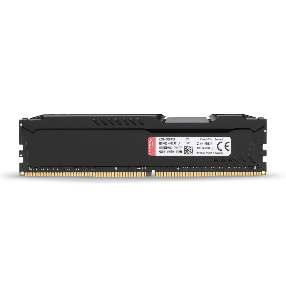 HYPERX Fury 16GB ( 16GBx1 ) 2400MHz DDR4 RAM ( CL15 )