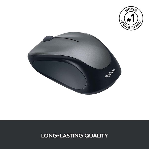 LOGITECH M235 Wireless Ambidextrous Gaming Mouse ( 鈥?10-002201 ) ( 1000DPI / 3 Macro Button ) ( Colt Glossy)