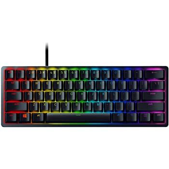 RAZER Huntsman Mini 60% RGB Optical Wired Gaming Keyboard ( Black ) ( Red Switch )