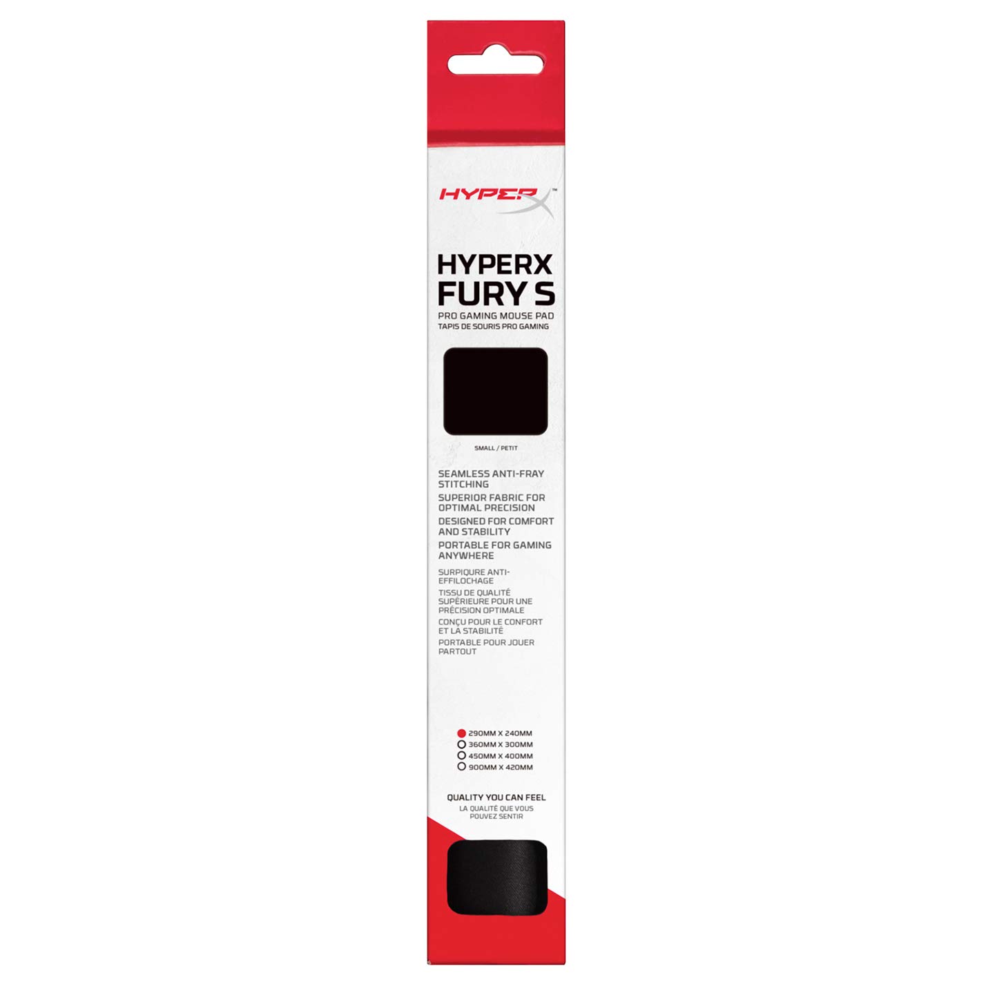 HYPERX Fury S Small Black Mousepad