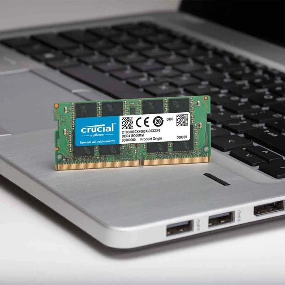 CRUCIAL 8GB ( 8GB x 1 ) 2666MHz DDR4 Laptop RAM ( CL19 )