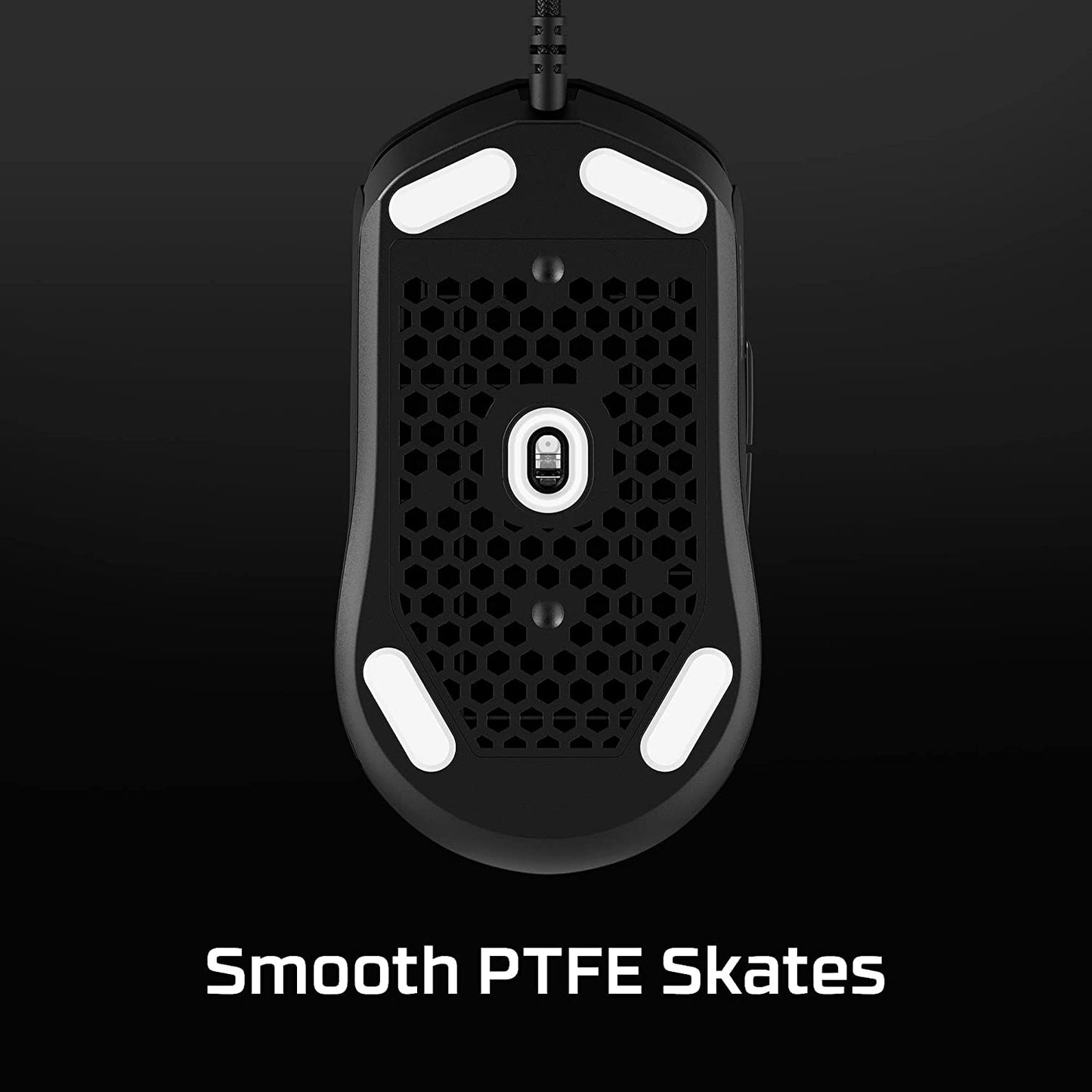 HYPERX Pulsefire Haste 2 Wired Ambidextrous Gaming Mouse ( 6N0B0AA ) ( 26000DPI / 6 Macro Buttons ) ( Black )