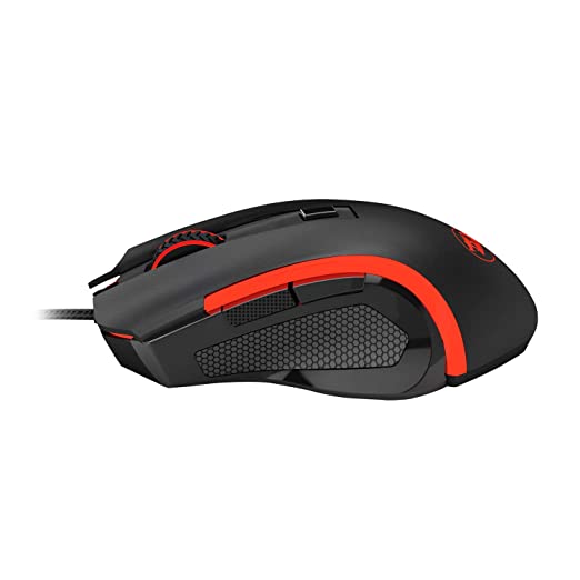 REDRAGON Nothosaur M606 Wired Ambidextrous Gaming Mouse ( M606 ) ( 3200DPI / 6 Macro Button ) ( Black )