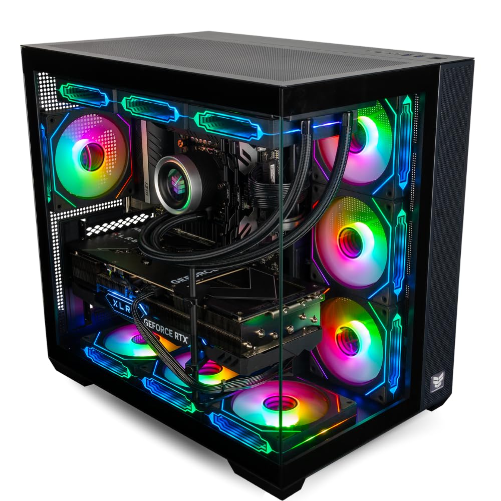 Brain Tech PC ( AMD Ryzen 9 9950X / NVIDIA RTX 5080 16GB / 128GB RAM DDR5 / 1TB M.2 NVME Gen4 SSD ) Custom PC Build For Cinema 4D Rendering